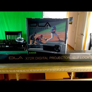 Movie Projector and projector screen